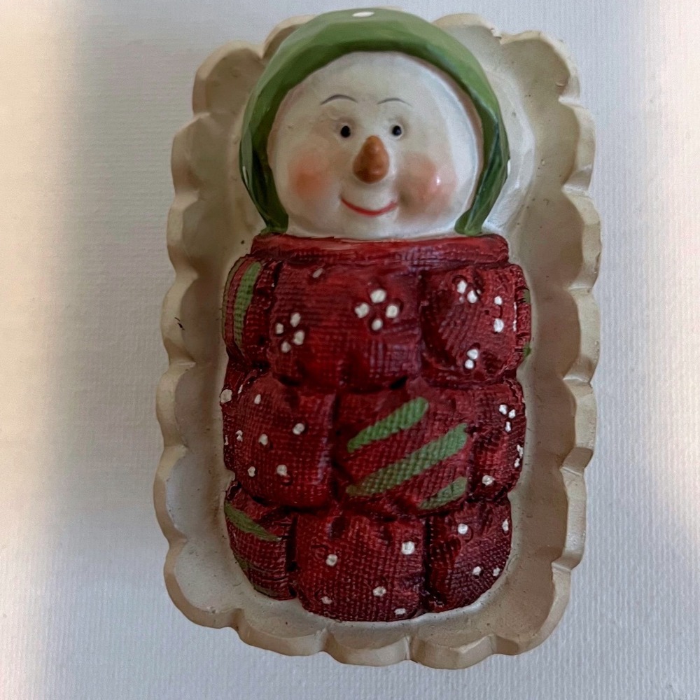 Vintage 2011 Snowman Nativity 3 Piece Figurine Set - Picture 8 of 8